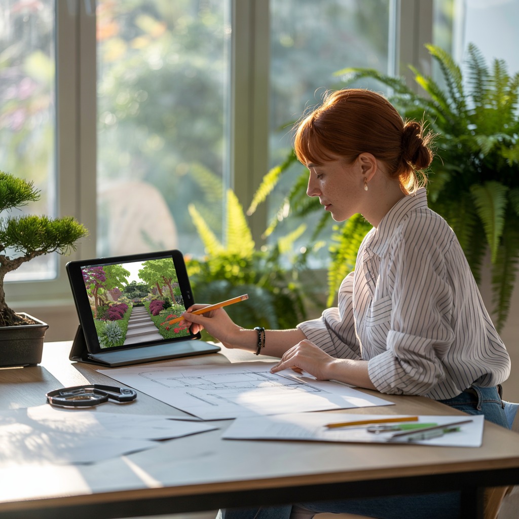 Garden design planning and consultation